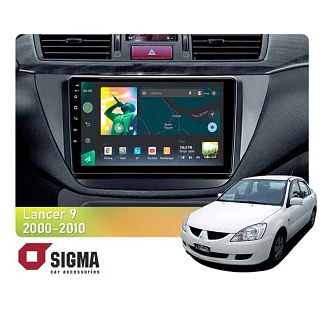 Штатная магнитола X9232 2+32 Gb 9" Mitsubishi Lancer 9 CS 2000-2010 SIGMA4car