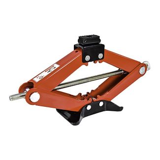 Домкрат механический ромбовидный 2т (120мм-413мм) с резиновой подушкой CARLIFE