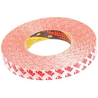 Двухсторонняя монтажная лента прозрачная 50 м х 19 мм 3M