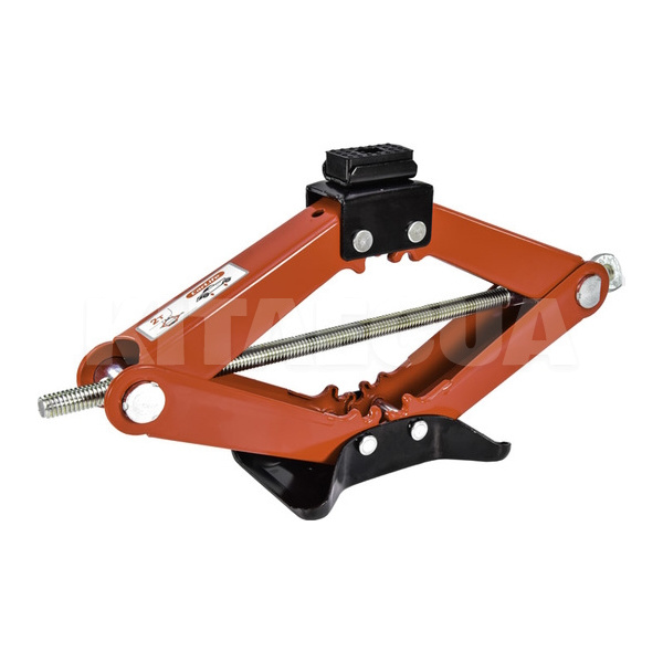 Домкрат механический ромбовидный 2т (120мм-413мм) с резиновой подушкой CARLIFE (SJ227-CARLIFE)