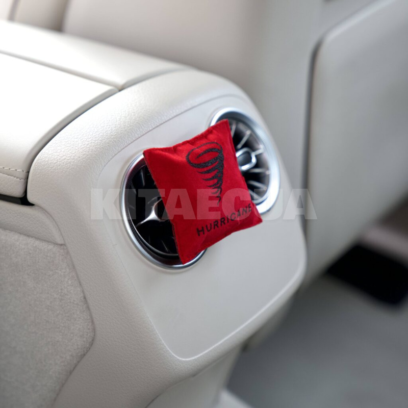 Автомобільний ароматизатор «червоний» 10 мл на дефлектор HURRICANE (AromHarr4) - 4