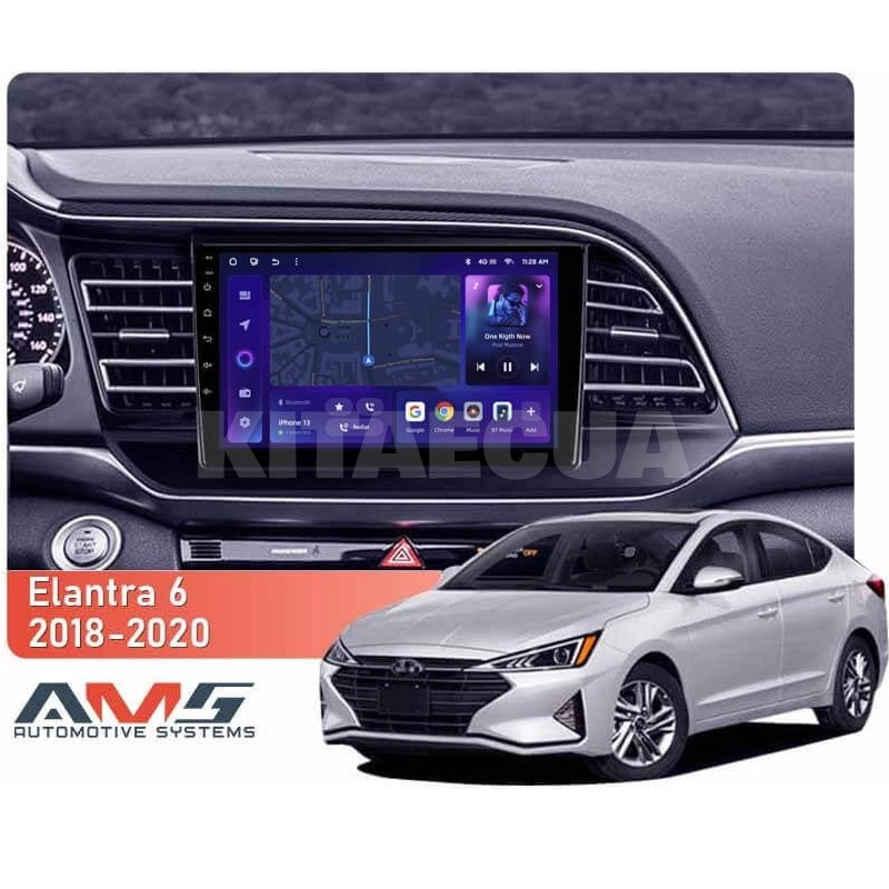 Штатна магнітола MOSS M3 4+32 ГБ 9" Hyundai Elantra 6 2018-2020 (A) AMS (49980) - 2
