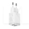 Зарядное устройство Compact Charger White 2 USB 10.5W BASEUS (CCXJ010202)