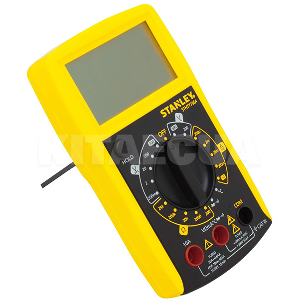 Мультиметр цифровой 0-300 В STANLEY (STHT0-77364) - Kitaec.ua 3 Мультиметр цифровой 0-300 В STANLEY (STHT0-77364) - 3