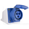 Розетка силовая 1Ф 32А 3-контакта синяя E.NEXT (SOC-B32AL)