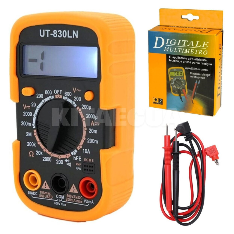 Мультиметр цифровой 200-600 В UT-830LN DIGITAL (111300)