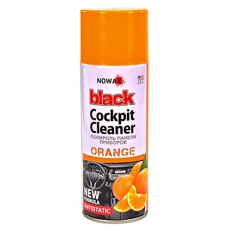 Полироль для пластика "апельсин" 450мл Cockpit Cleaner Orange NOWAX