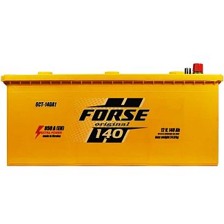 Акумулятор автомобільний 140Ач 850А "+" праворуч FORSE