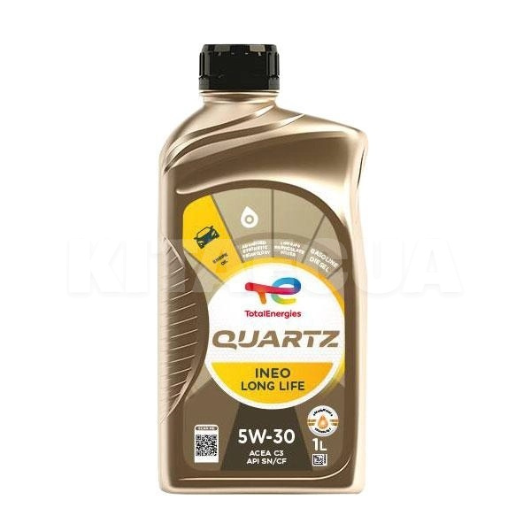 Моторное масло синтетическое 1л 5W-30 QUARTZ INEO LONGLIFE TOTAL (5W30 1L)