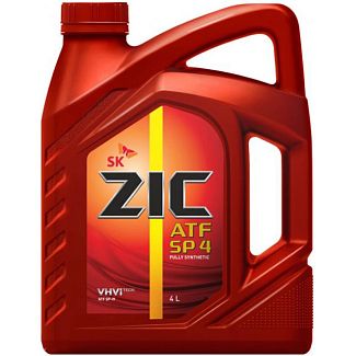 Олія трансмісійна синтетична 4л (в АКПП) ATF SP-4 ZIC