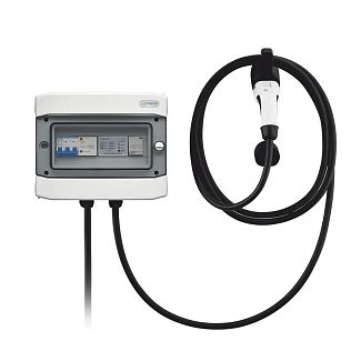 Зарядка для электромобиля 22 кВт 32А 3-фазы Type 2 (европейское авто) 9м Power RFID UACHARGER