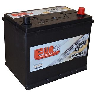 Аккумулятор автомобильный 75ч 720А "+" справа EUROKRAFT