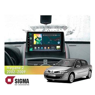 Штатная магнитола X9232 2+32 Gb 9" Renault Megane 2 2002-2009 SIGMA4car