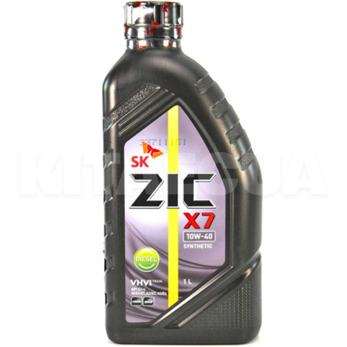 Масло моторне синтетичне 1л 10W-40 X7 Diesel ZIC (132607-ZIC)