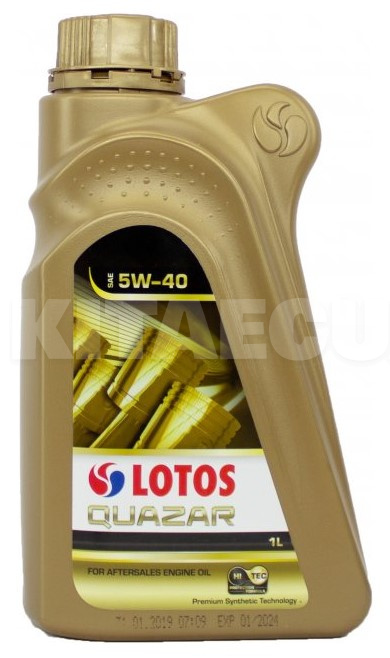 Масло моторне синтетичне 1л 5W-40 QUAZAR LOTOS (WF-K101K10-0H0)