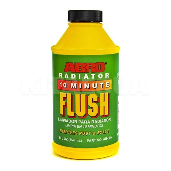 Промывка системы охлаждения 354мл Radiator Flush 10 minute ABRO (АВ-505)