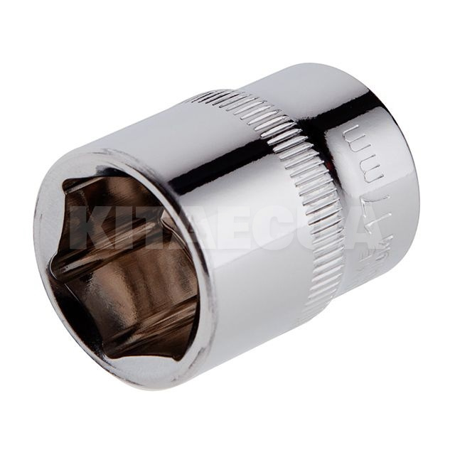 Головка торцева 6-гранна 17 мм 3/8" CR-V Intertool (ET-0417)