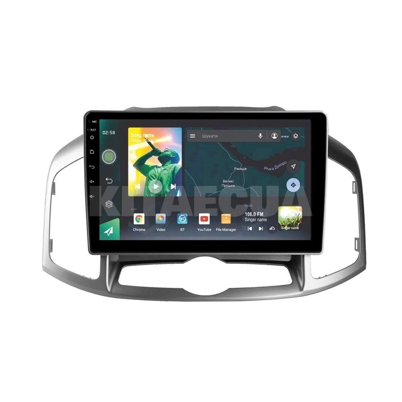 Штатна магнітола X10232 2+32 Gb 10" Chevrolet Captiva 1 2011-2016 (L1) SIGMA4car (34017)