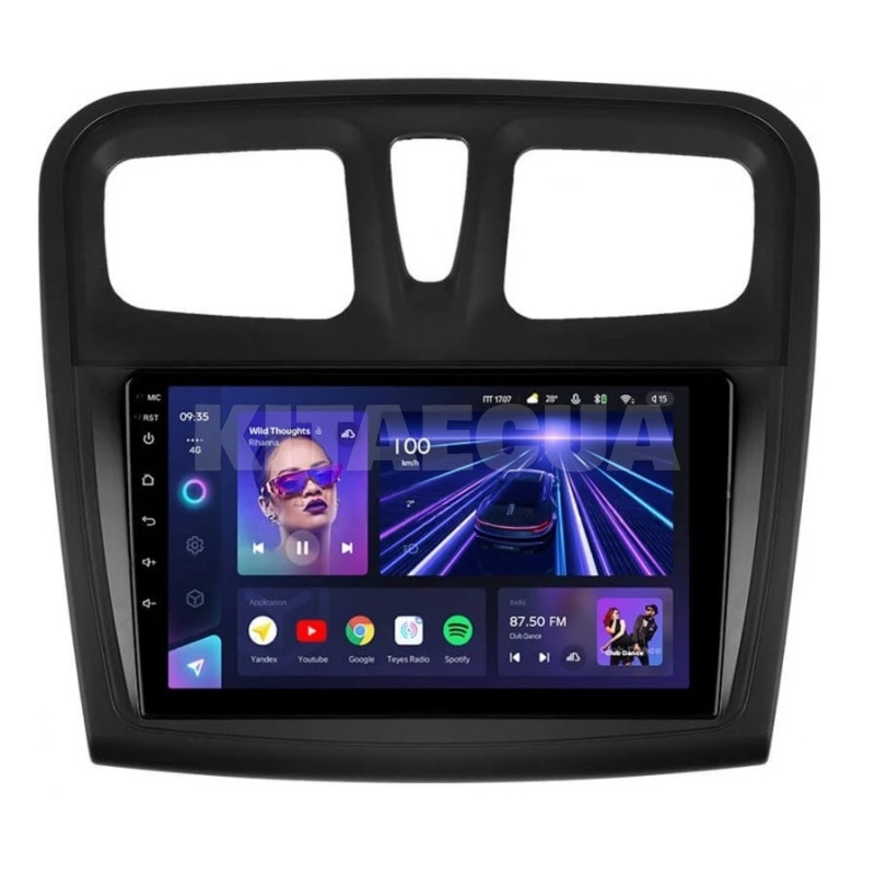 Штатна магнітола CC3L 4+64 Gb 9" Renault Logan 2 2012-2022 (F1) (A) Teyes (52052)