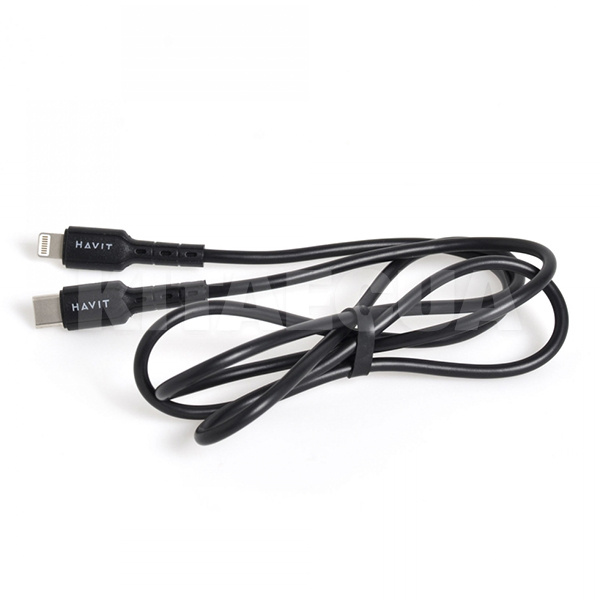 Кабель USB Lightning PD20W HV-CB6239 1м чорний HAVIT (HV-CB6239) - 2