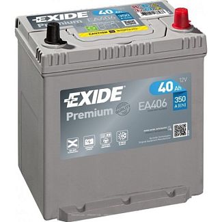 Акумулятор автомобільний 40Ач 350А "+" праворуч EXIDE
