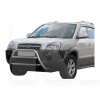 Кенгурятник WT022 Hyundai Tucson JM 2004-н.в. нержавеющая сталь CAN (dd22497)