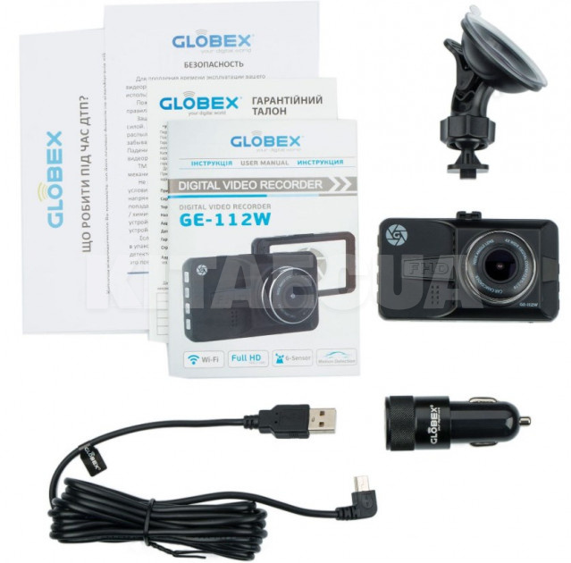 Відеореєстратор 3.0" Full HD (1920x1080) Globex (GE-112) - 5