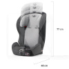 Автокресло детское Safety Fix Black-Gray 9-36 кг Kinderkraft (KKFSAFEBLGR000)