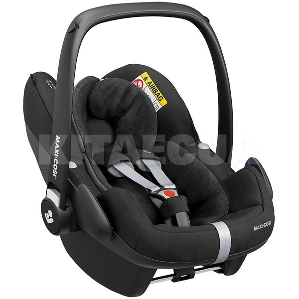 Автокресло детское Pebble Pro i-Size 0-13 кг черное Maxi-Cosi (8799672110) - 3