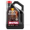 Моторное масло синтетическое 5л 5W-30 8100 ECO-LITE MOTUL (108214)