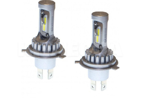 LED лампа для авто SE P43t-38 P43t 26W 6000K (комплект) BAXSTER (00-00016259)