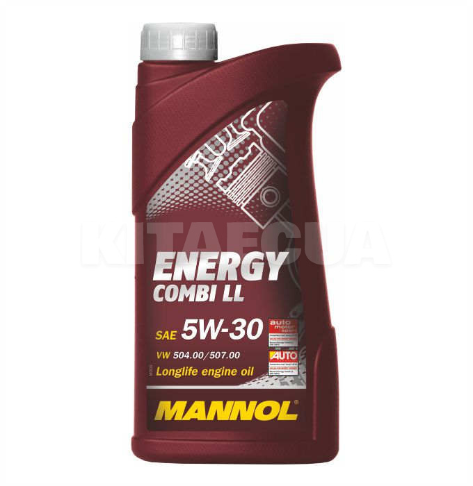 Масло моторное синтетическое 1л 5W-30 Energy Сombi LL Mannol (MN7907-1) - 2