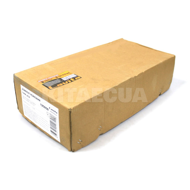 Домкрат механічний рейковий до 3т (125-510мм) LAVITA (LA 125050) - 2