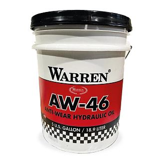 Масло гидравлическое 18.9л AW46 Warren