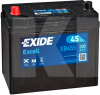 Акумулятор автомобільний 45Ач 330А "+" зліва EXIDE (EB455-EXIDE)