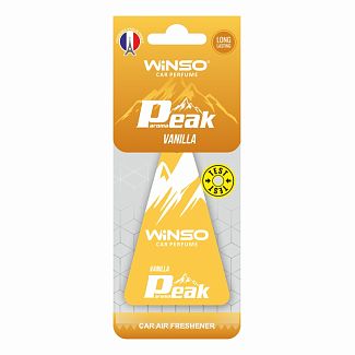 Ароматизатор Peak Vanilla "ваниль" сухой листик Winso