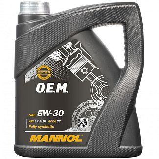 Масло моторне синтетичне 4л 5W-30 O.E.M. for Toyota/Lexus Mannol