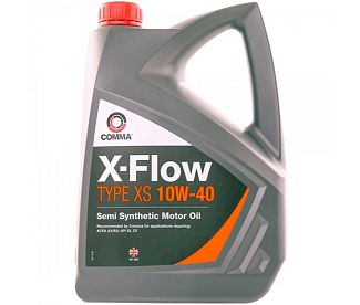 Масло моторное полусинтетическое 5л 10W-40 X-FLOW TYPE XS COMMA