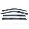 Дефлекторы окон (ветровики) на BMW X5 Series E70 (2007-2013) 4 шт. HIC (BM14-M)