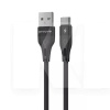 Кабель USB Type-C 2.4A 1м Soft Silicone черный PROOVE (492030001)