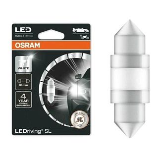 LED лампа для авто LEDriving SL SV8.5-8 1W 31 мм Osram