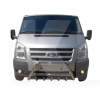 Кенгурятник WT003 Ford Transit 2006-2014 нержавеющая сталь CAN (dug10205)