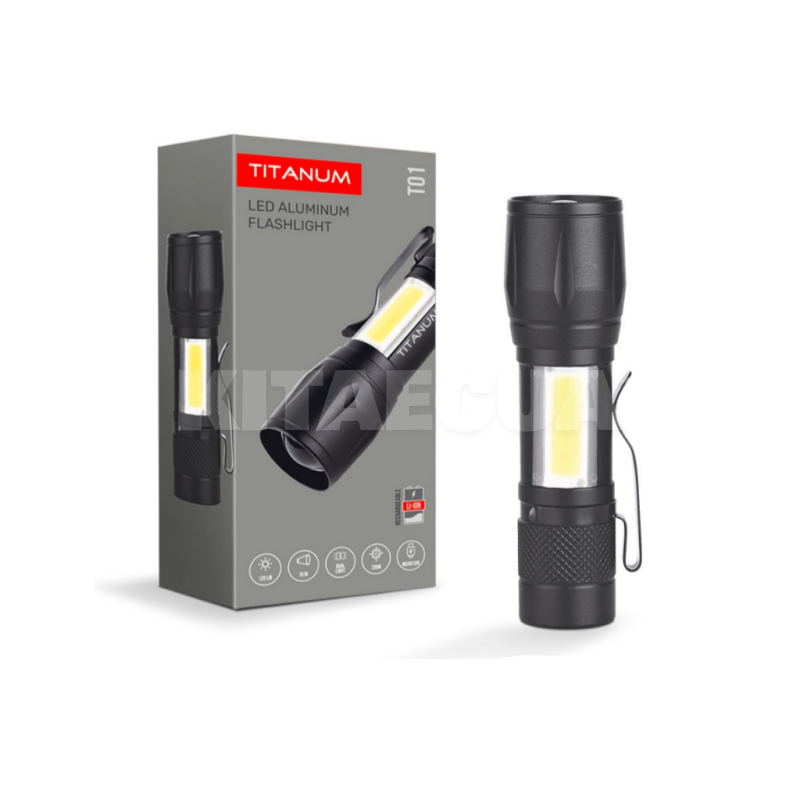 Портативний світлодіодний ліхтарик TITANUM (TLF-T01)