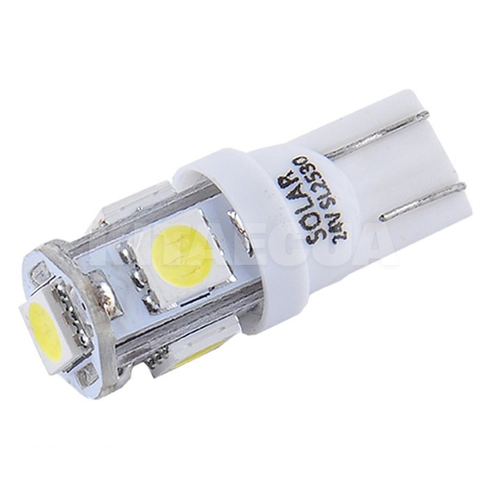 LED лампа для авто Premium Line W2.1x9.5d 24V 6500K (комплект) Solar (SL2530)