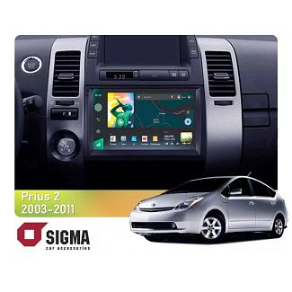 Штатная магнитола X9232 2+32 Gb 9" Toyota Prius XW20 II 2 2003-2011 (F1) SIGMA4car