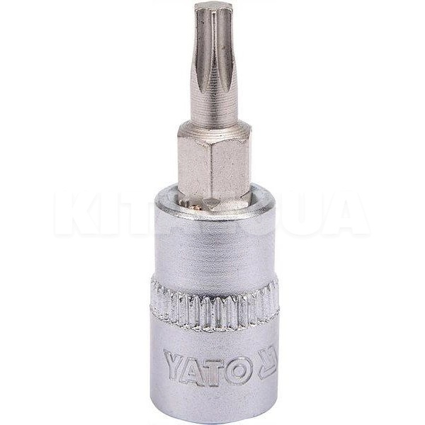 Головка торцевая с насадкой 37 мм 1/4“ Torx T20 YATO (YT-04304)