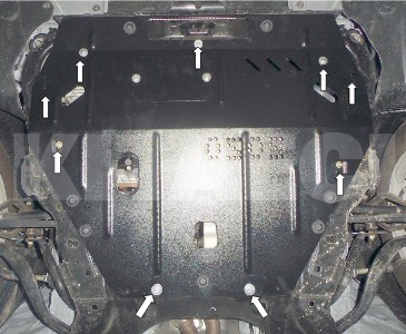 Защита двигателя КОЛЬЧУГА (1.0509.00) - 2