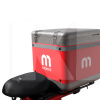 Электроскутер 120 км 1200 Вт красный + 2 бокса в подарок AIMA (XIO MA U1 L1E 2520 W/h-red)