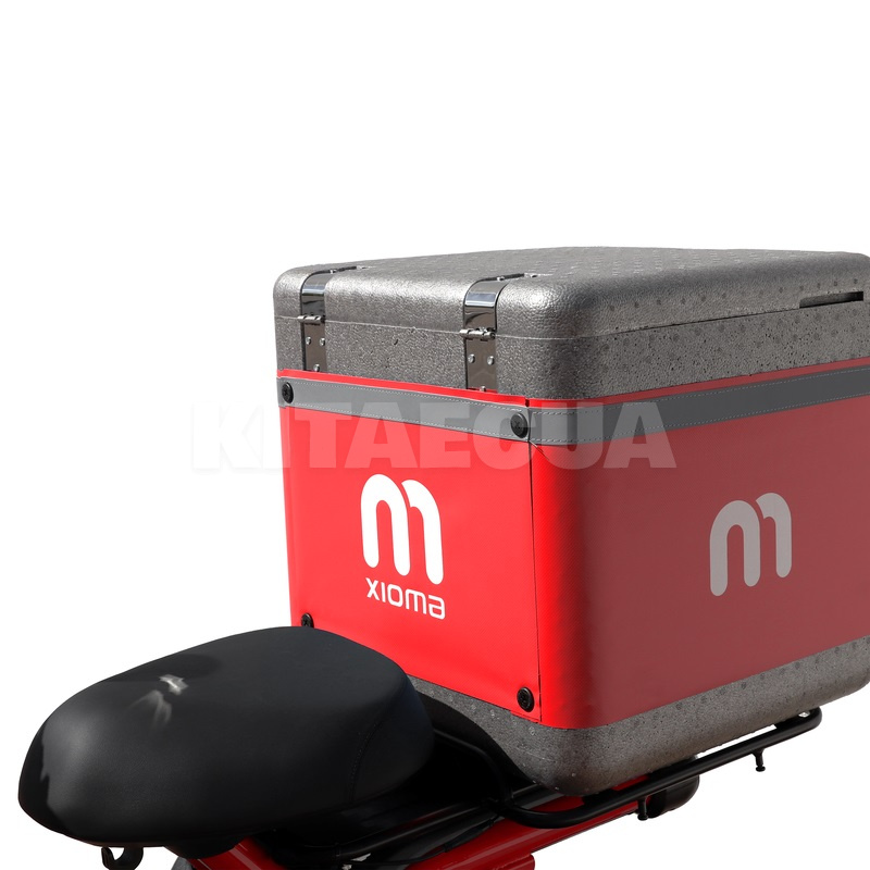 Электроскутер 120 км 1200 Вт красный + 2 бокса в подарок AIMA (XIO MA U1 L1E 2520 W/h-red) - 7