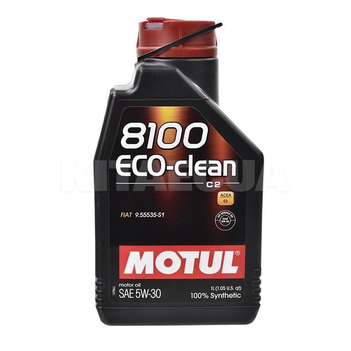 Масло моторное синтетическое 1л 5W-30 8100 Eco-Clean MOTUL (101542)
